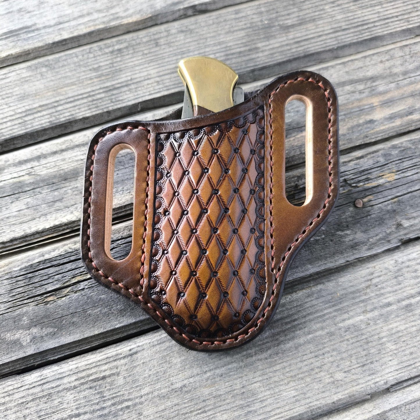 "Old Jager" Folding Knife Sheath