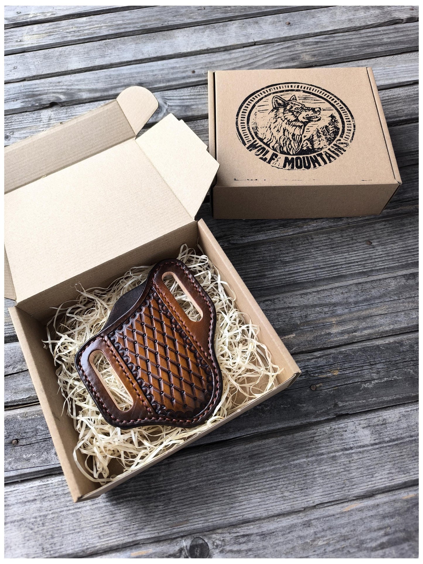 "Old Jager" Folding Knife Sheath