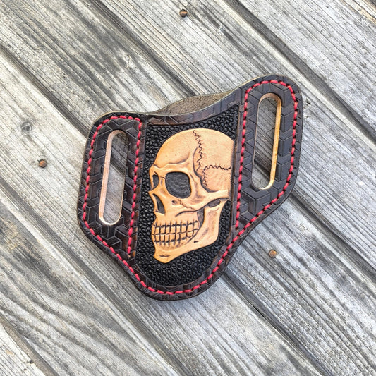 "Totenkopf" Klappmesserscheide