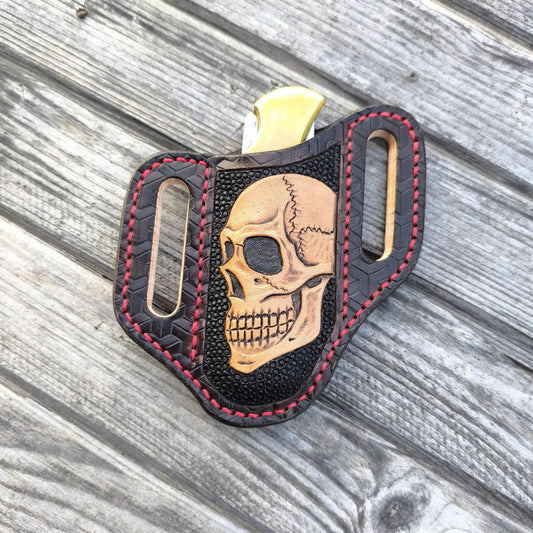 "Totenkopf" Klappmesserscheide