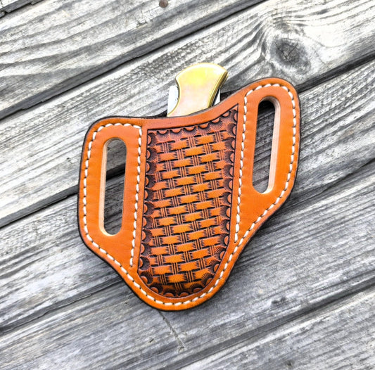 "Basket Weave" Klappmesserscheide