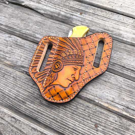 "Indian Chief" Klappmesserscheide